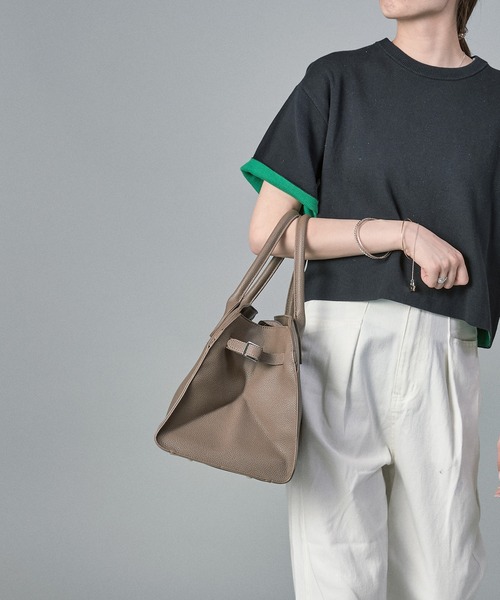 「&MARKS」 2WAYバッグ FREE グレイッシュベージュ レディース_画像4