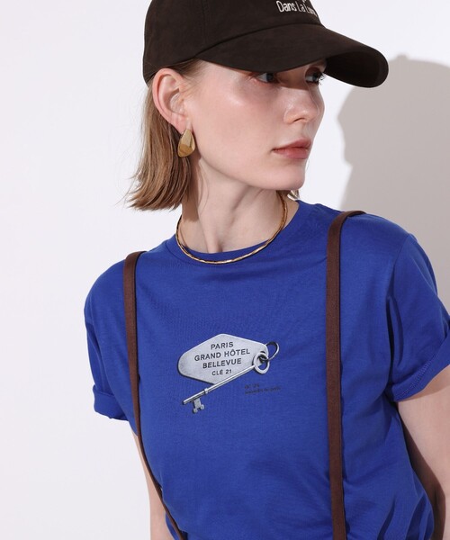allureville（アルアバイル） tシャツ 半袖 キープリントTシャツ