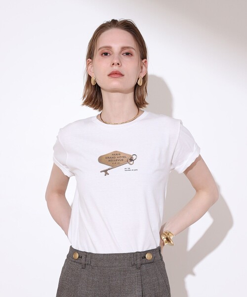 allureville（アルアバイル） tシャツ 半袖 キープリントTシャツ