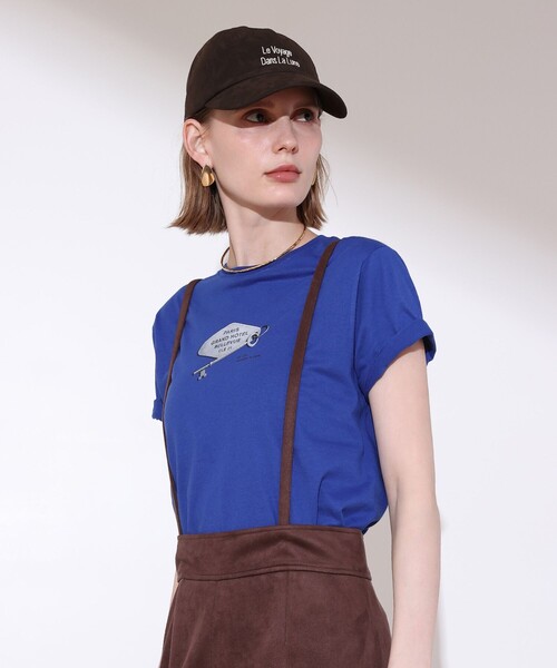 アルアバイル　半袖 allureville（アルアバイル） tシャツ 半袖 キープリントTシャツ