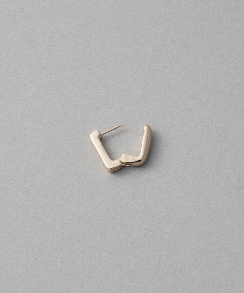 ete（エテ） ピアス スクエア ハグピアス レディース : ZOZOTOWN Yahoo