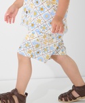ハーフパンツ パンツ 短パン 「リンク」綿レー...の詳細画像4