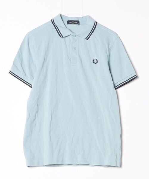 FRED PERRY（フレッドペリー） 半袖ポロシャツ M サックスブルー