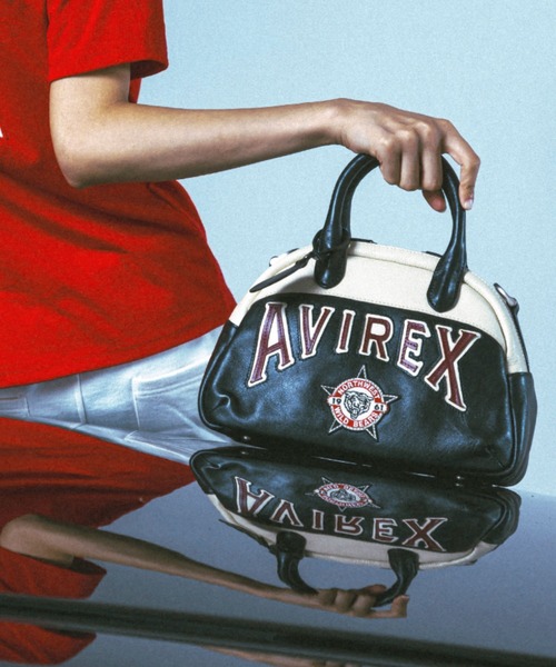 AVIREX（アヴィレックス） ボストンバッグ WILD BEARS MINI BOSTON BAG