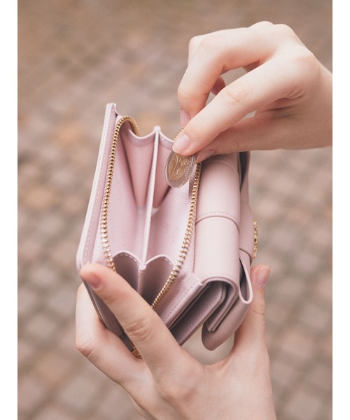 Maison de FLEUR（メゾンドフルール） 財布 FREE ピンク レディース