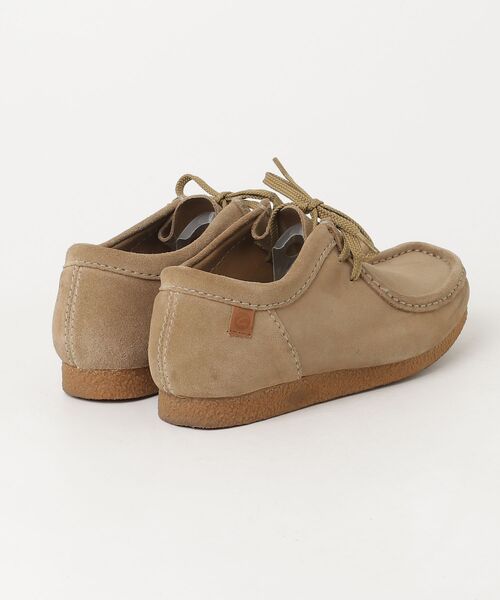 「Clarks」 モカシンシューズ 42 ベージュ メンズ_画像2