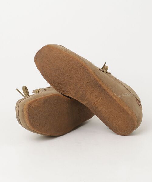 「Clarks」 モカシンシューズ 42 ベージュ メンズ_画像3