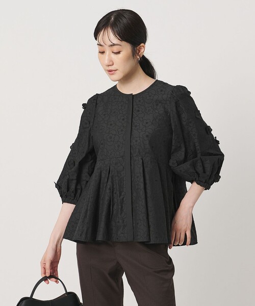 UNITED ARROWS（ユナイテッドアローズ） ブラウス シャツ 3Dフラワー