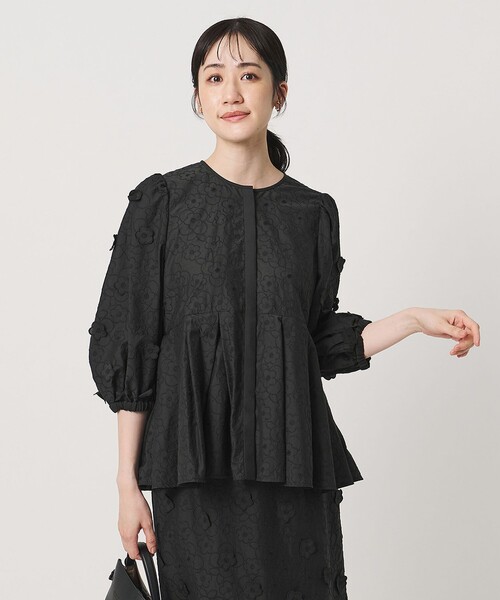 UNITED ARROWS（ユナイテッドアローズ） ブラウス シャツ 3Dフラワー
