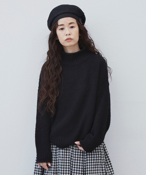 ニット セーター ルーズフィットニットPO レディース Libra Cue ニット ルーズフィットニット レディース : ZOZOTOWN