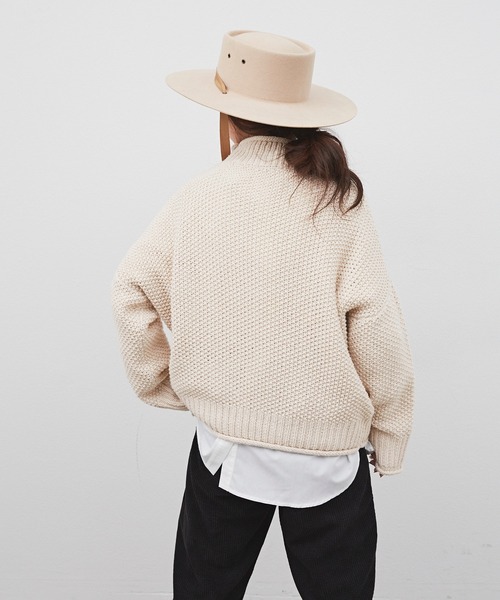 ニット セーター ルーズフィットニットPO レディース Libra Cue ニット ルーズフィットニット レディース : ZOZOTOWN