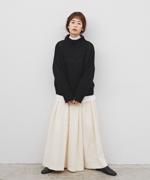 ニット セーター ルーズフィットニットPO レディース Libra Cue ニット ルーズフィットニット レディース : ZOZOTOWN