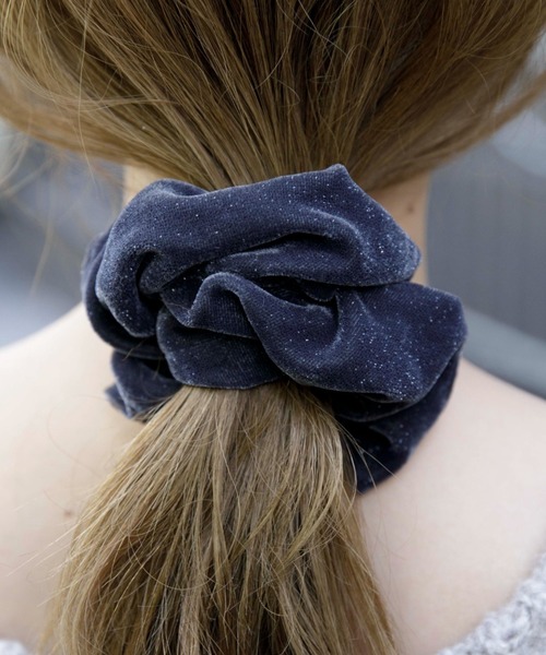 flower シュシュ シャイニーベルベットシュシュ : ZOZOTOWN Yahoo!店