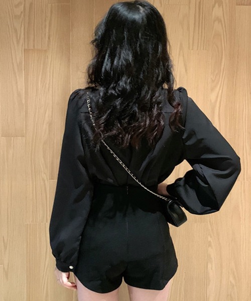 DAY CLOSET ブラウス シャツ レディース ロマンティックボウタイ