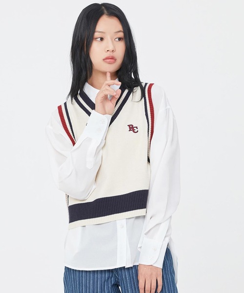 セール即納 ベスト 『ROMANTIC CROWN/ロマンティッククラウン』WOMAN LINING KNIT VEST/ライニングニットベスト (レディースアイ ZOZOTOWN PayPayモール店 - 通販 - PayPayモール 最新作