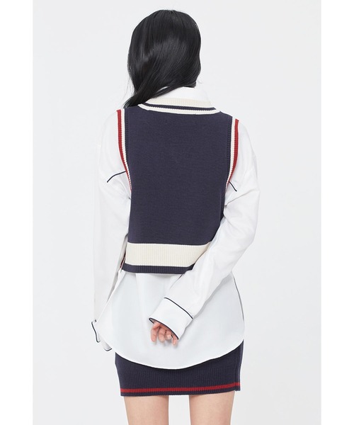 セール即納 ベスト 『ROMANTIC CROWN/ロマンティッククラウン』WOMAN LINING KNIT VEST/ライニングニットベスト (レディースアイ ZOZOTOWN PayPayモール店 - 通販 - PayPayモール 最新作