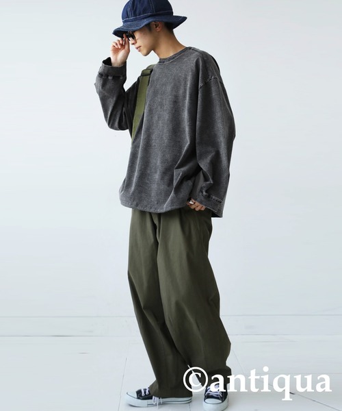 noble　クロップドスウェット PIPING HALF ZIP SWEATSHIRT | TIME 2 SHOCK