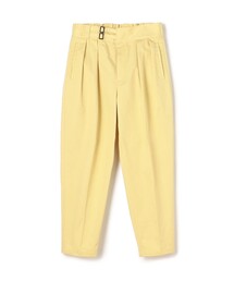 コットンツインパンツ セール】 ポリエステルコットンツイル ダブルバックルパンツ