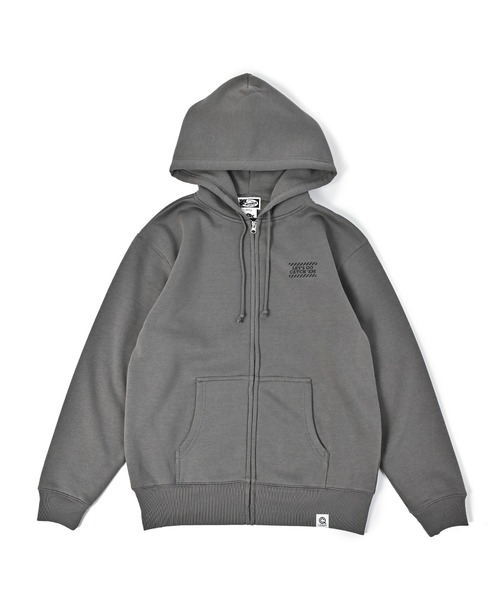 nobody ジップパーカー Never mind the XU / Chikashitsu+｜【Chikashitsu +】mesh zip