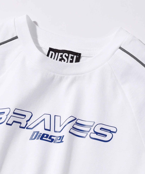 tシャツ Tシャツ DIESEL（ディーゼル）Kids ＆ Junior ラインロゴ半袖T 