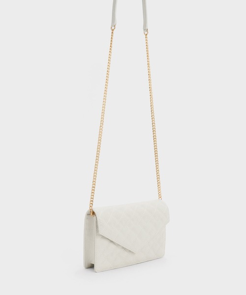 CHARLES ＆ KEITH クラッチバッグ パーティーバッグ Duo ドゥオ