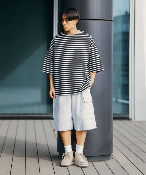 人気！　90s スウェット　カーゴショートパンツ BEAMS カーゴパンツ スウェット カーゴ ショートパンツ メンズ