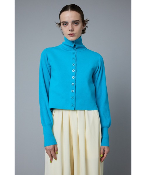 ニット セーター Many button knit tops  メニーボタンニットトップス レディース
