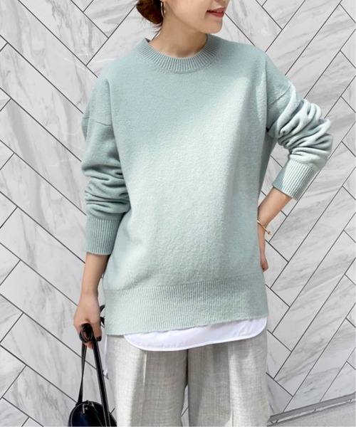 Spick & Span」 長袖ニット FREE ブルー レディース : 80644825 