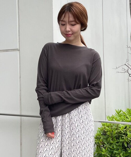 tシャツ シアーテレコＴシャツ レディース | UNFILO