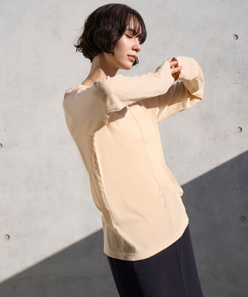 tシャツ シアーテレコＴシャツ レディース | UNFILO | 04