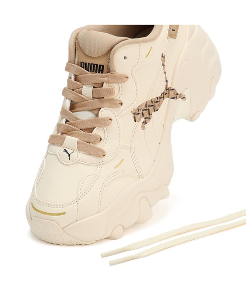 ともえっぐ【新品未使用】PUMA パルサー ウェッジ モノグラム 24cm PUMA｜ウィメンズ パルサー ウェッジ モノグラム スニーカー