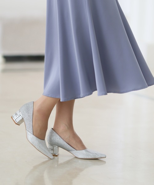 PourVous（プールヴー） パンプス オケージョン二次会同窓会結婚式