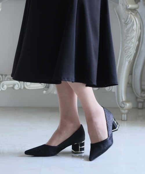 PourVous（プールヴー） パンプス オケージョン二次会同窓会結婚式