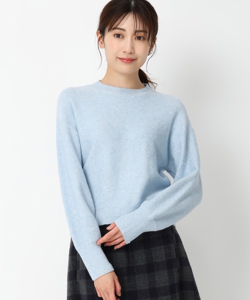 MISCH MASCH ニット セーター スパンコールハイネックニット/MM448303