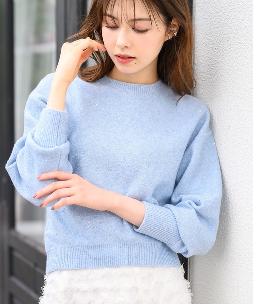 MISCH MASCH スパンコールハイネックニット スパンコールハイネックニット/MM448303 – MISCH MASCH|31 Sons de mode