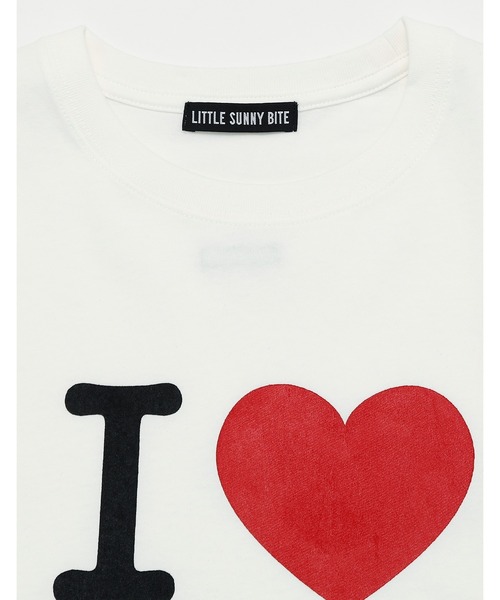 tシャツ 「8」「it」「Little sunny bite」I love LSB big tee レディース メンズ Little sunny bite tシャツ 「8」「it」「Little bite」I love