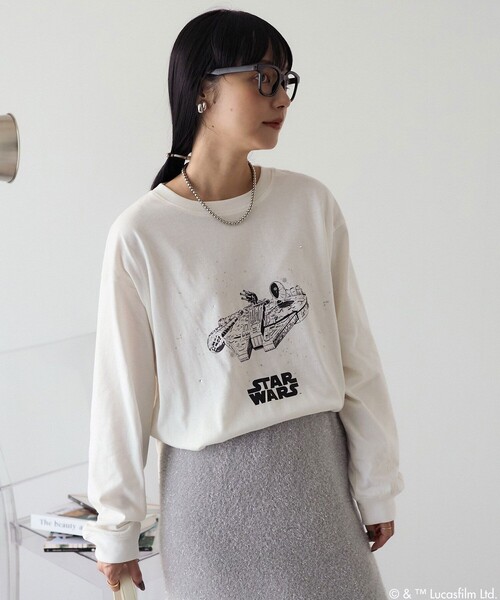 FREAK'S STORE tシャツ STAR WARS ラメロンT/スターウォーズ