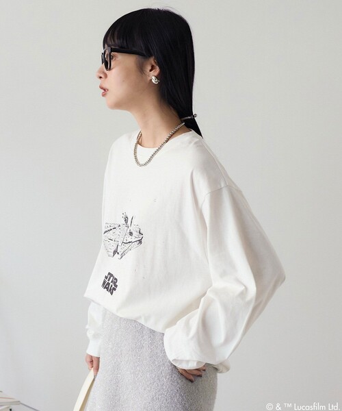 FREAK'S STORE tシャツ STAR WARS ラメロンT/スターウォーズ