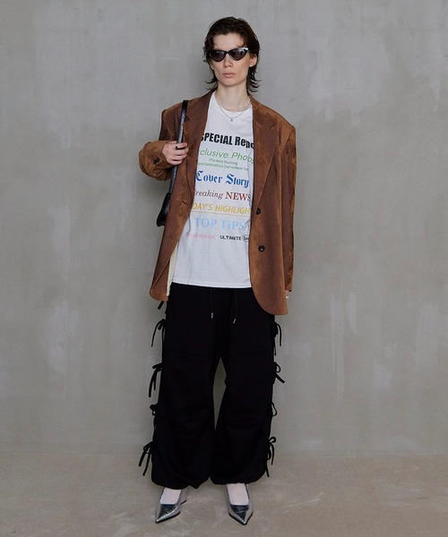 未使用！メゾンスペシャル✳︎MAGAZINE HEADINGロングスリーブTシャツ MAISON SPECIAL tシャツ MAGAZINE HEADING Long Sleeve T-shirt