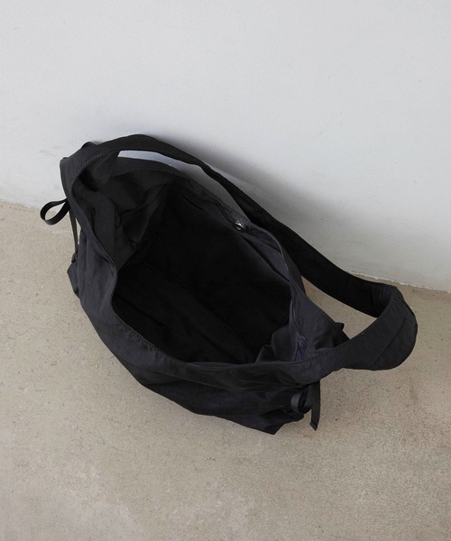 ショルダーバッグ バッグ Nylon sidegather oneshoulder bag/ナイロン サイドギャザー ワンショルダー バッグ レディース | EFOLE | 09