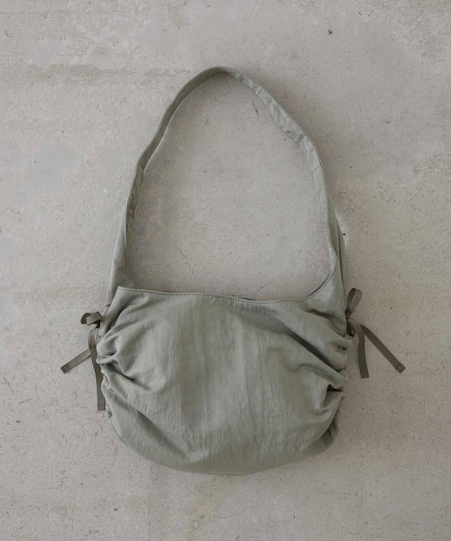 ショルダーバッグ バッグ Nylon sidegather oneshoulder bag/ナイロン サイドギャザー ワンショルダー バッグ レディース | EFOLE | 13