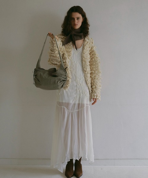 ショルダーバッグ バッグ Nylon sidegather oneshoulder bag/ナイロン サイドギャザー ワンショルダー バッグ レディース | EFOLE | 04