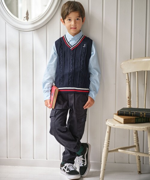 J.PRESS（J.プレス） ニット セーター 「110-130cm」チルデン ニット
