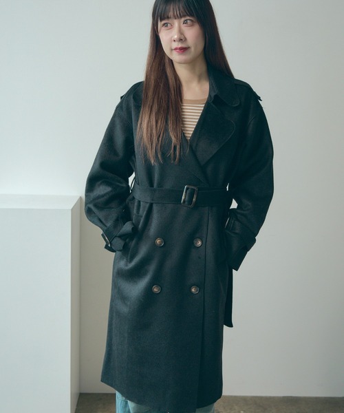 AO2 トレンチコート コート Long Trench Coat / ロングトレンチ