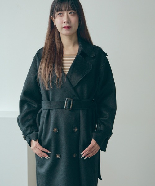 Traditional Trench COAT トレンチコート　LE サイズ2 AO2 トレンチコート コート Long Trench Coat / ロングトレンチ