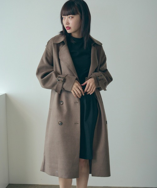 BLANK（ブランク） トレンチコート コート Long Trench Coat / ロング