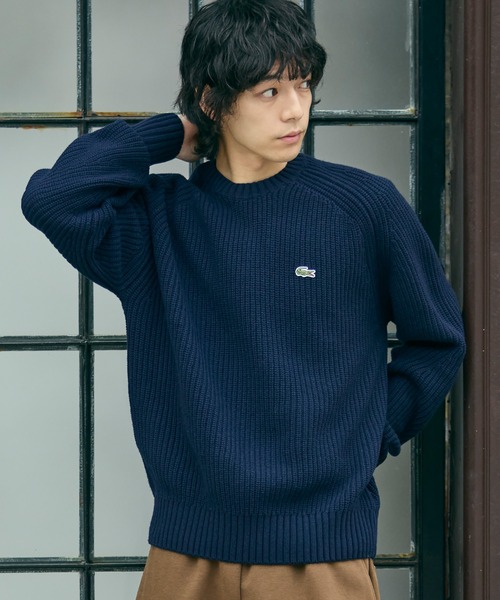LACOSTE（ラコステ） セーター ニット エッセンシャルローゲージニット