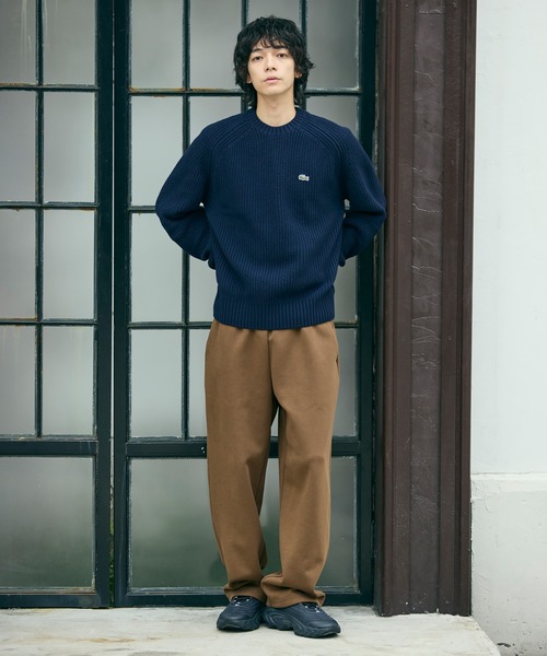 LACOSTE（ラコステ） セーター ニット エッセンシャルローゲージニット