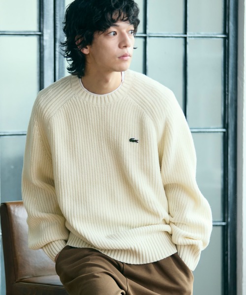 LACOSTE（ラコステ） セーター ニット エッセンシャルローゲージニット
