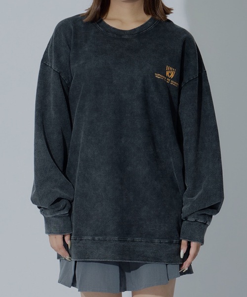 WANT SLIP トレーナー スウェット Small Logo Light Sweat メンズ